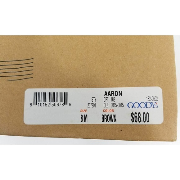 DUCK HEAD Mens Dark Brown Leather Casual Oxfords Loafers Size 8M - Picture 9 of 11